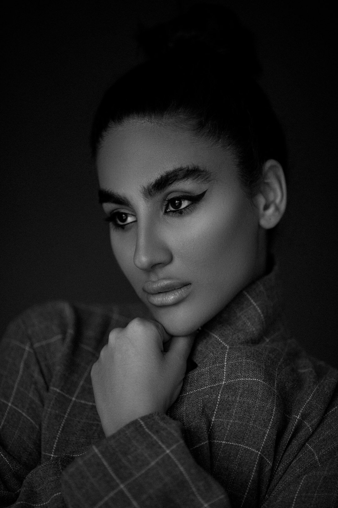 celebrity portrait in studio